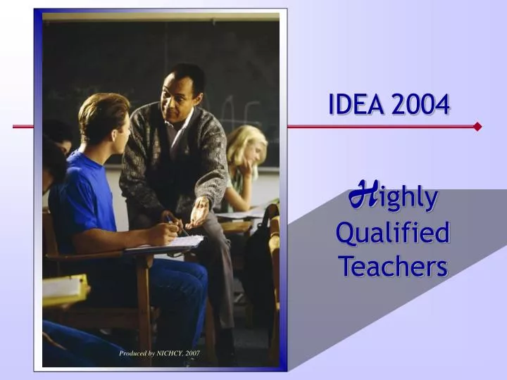 h ighly qualified teachers