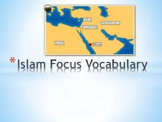 Islam Focus Vocabulary