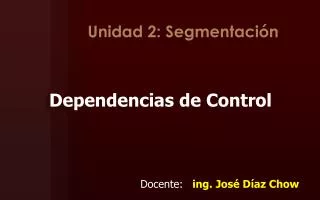unidad 2 segmentaci n