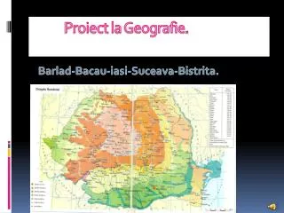 proiect la geografie