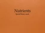 Nutrients - slide 1