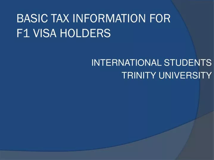international students trinity university