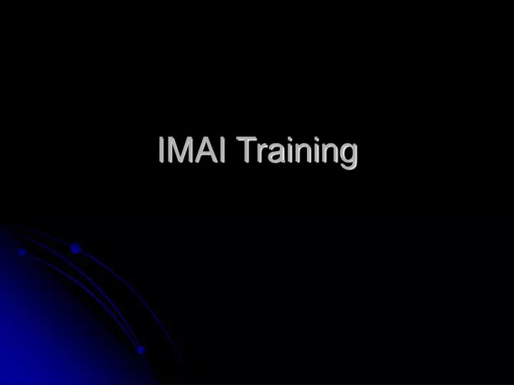 imai training