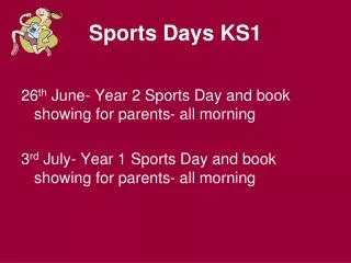 Sports Days KS1