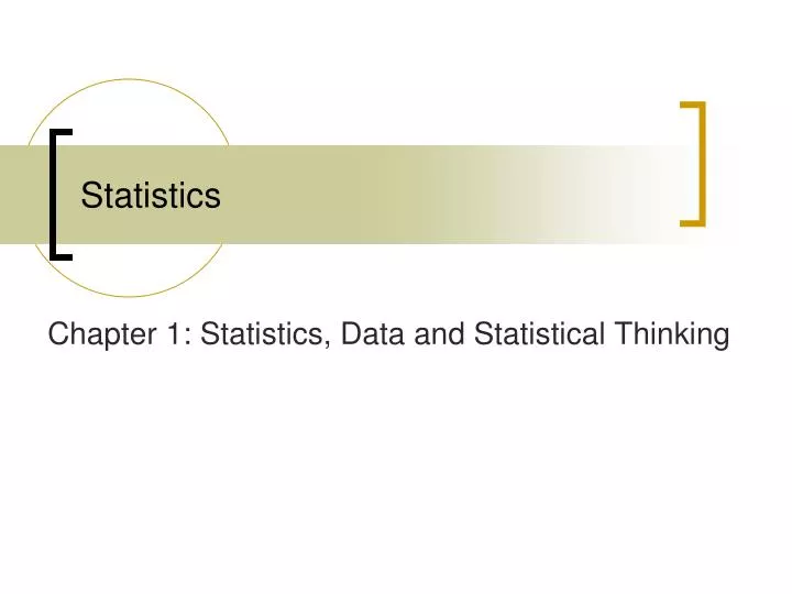 statistics