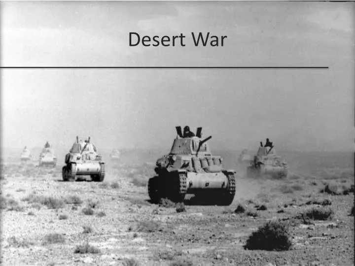 desert war