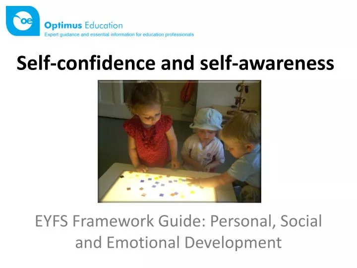 eyfs framework guide personal social and emotional development