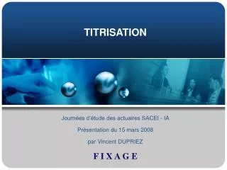 titrisation