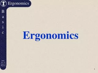 Ergonomics