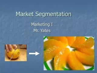 Market Segmentation