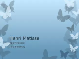 henri matisse