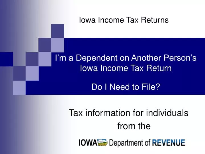 iowa income tax returns