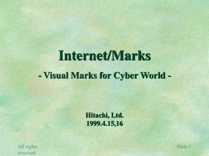 internet marks