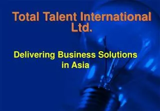 Total Talent International Ltd.