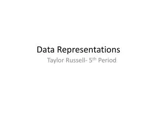 data representations