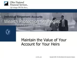 Individual Retirement Accounts Wealth Protection Strategies