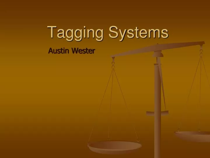 tagging systems