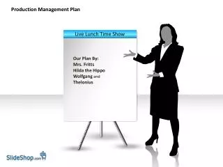 Production Management Plan