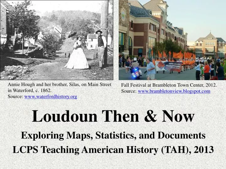 loudoun then now