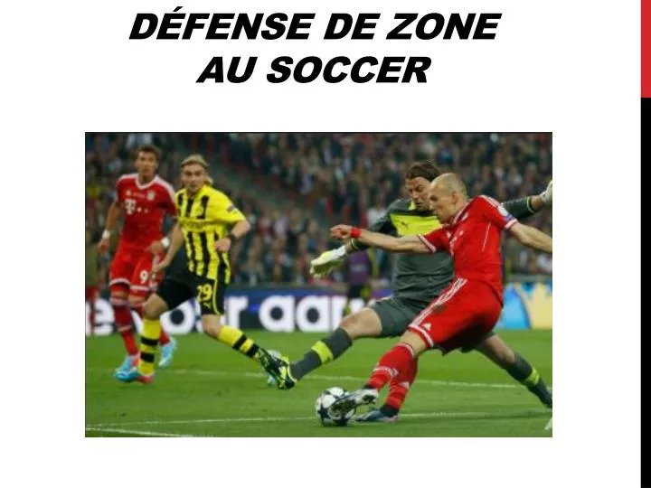 d fense de zone au soccer