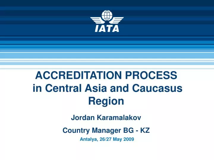 accreditation process in central asia and caucasus region