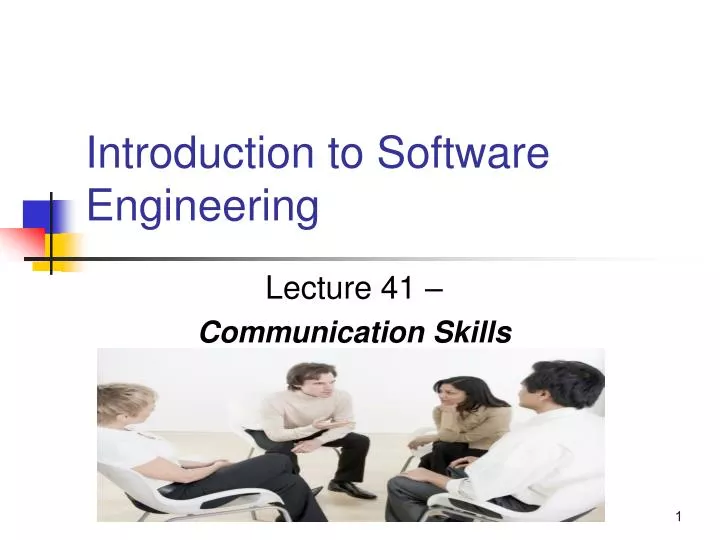 introduction to software engineering