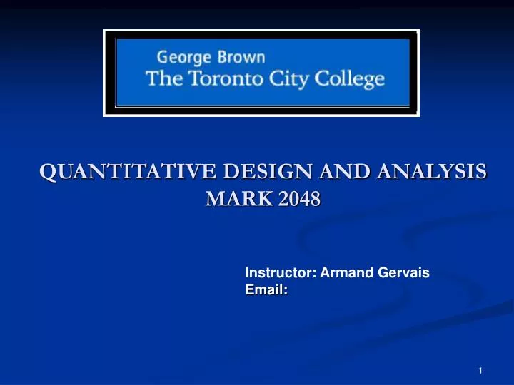 quantitative design and analysis mark 2048