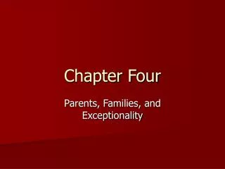chapter four