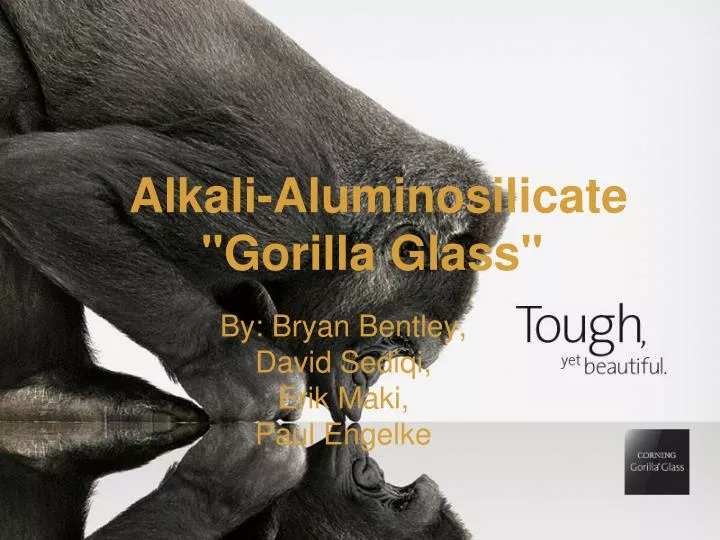 alkali aluminosilicate gorilla glass