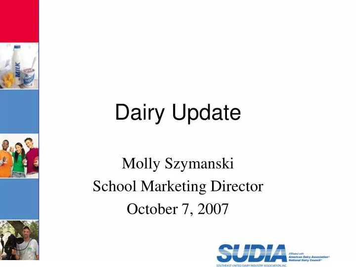 dairy update