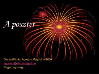 a poszter