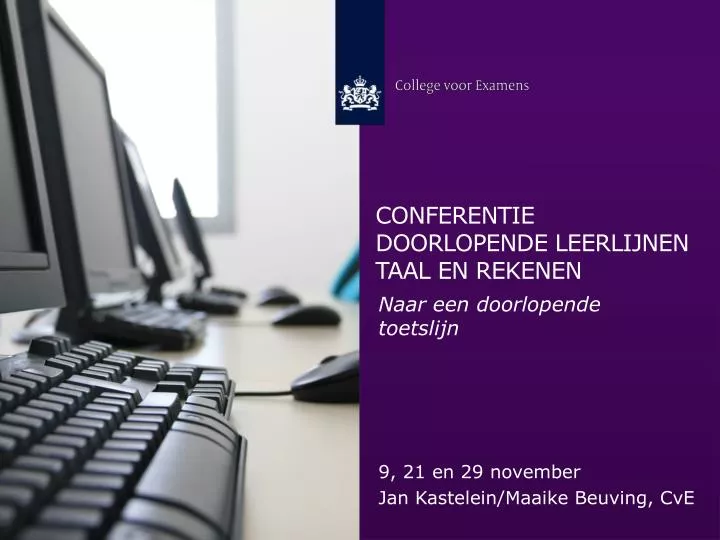 conferentie doorlopende leerlijnen taal en rekenen