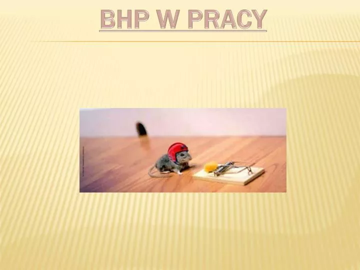 bhp w pracy