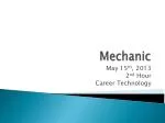 Mechanic - slide 1