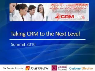 Taking CRM to the Next Level