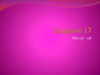 oppgave 17