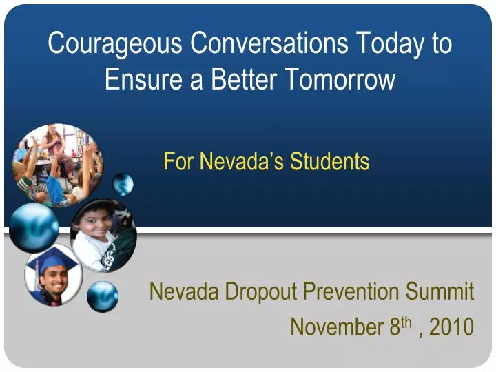 nevada dropout prevention summit november 8 th 2010