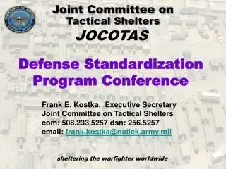 Joint Committee on Tactical Shelters
