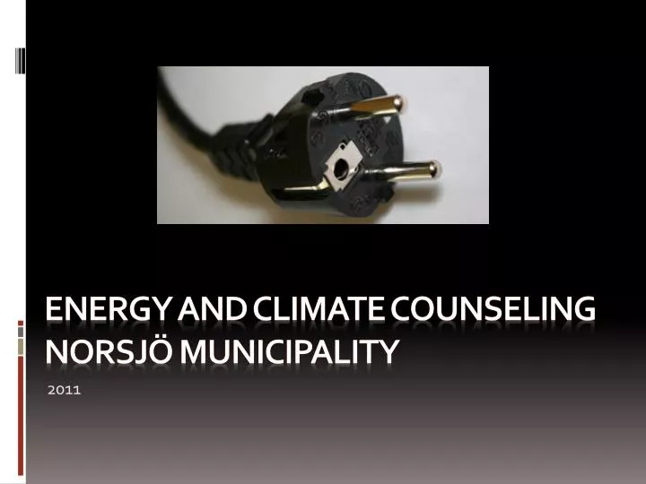 energy and climate counseling norsj municipality