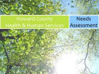 Howard County Health &amp; Human Services