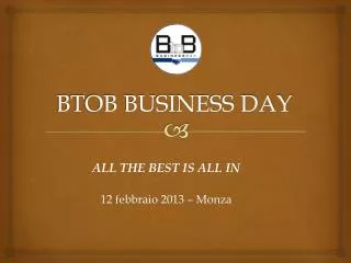 btob business day