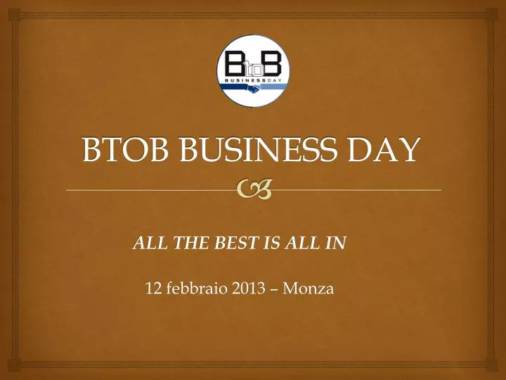 btob business day