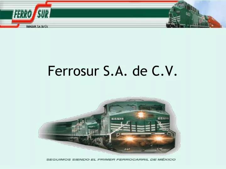 ferrosur s a de c v