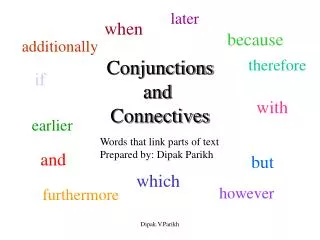 Conjunctions and Connectives