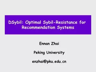 DSybil: Optimal Sybil-Resistance for Recommendation Systems