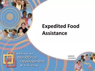 Expedited Food Assistance