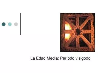 la edad media per odo visigodo