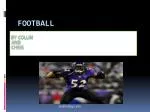 FOOTBALL - slide 1