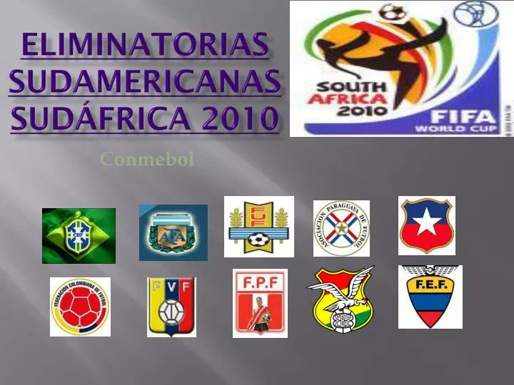eliminatorias sudamericanas sud frica 2010