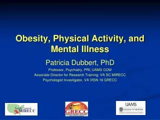 Obesity, Physical Activity, and Mental Illness